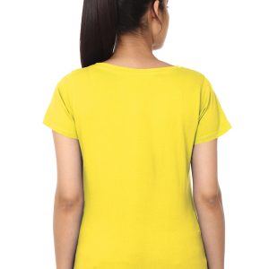 Women's T-Shirt With Back Print Only (No Front Print)