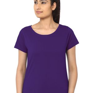 Women's T-Shirt With Front Print Only