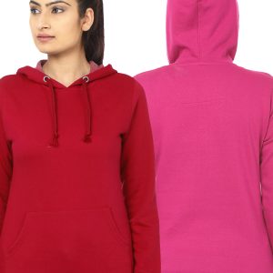 Women's Hoodie With Front & Back Print
